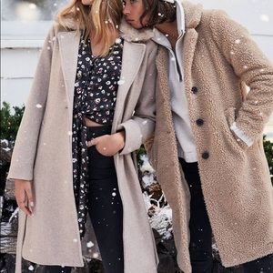 abercrombie sherpa dad coat, amazing 